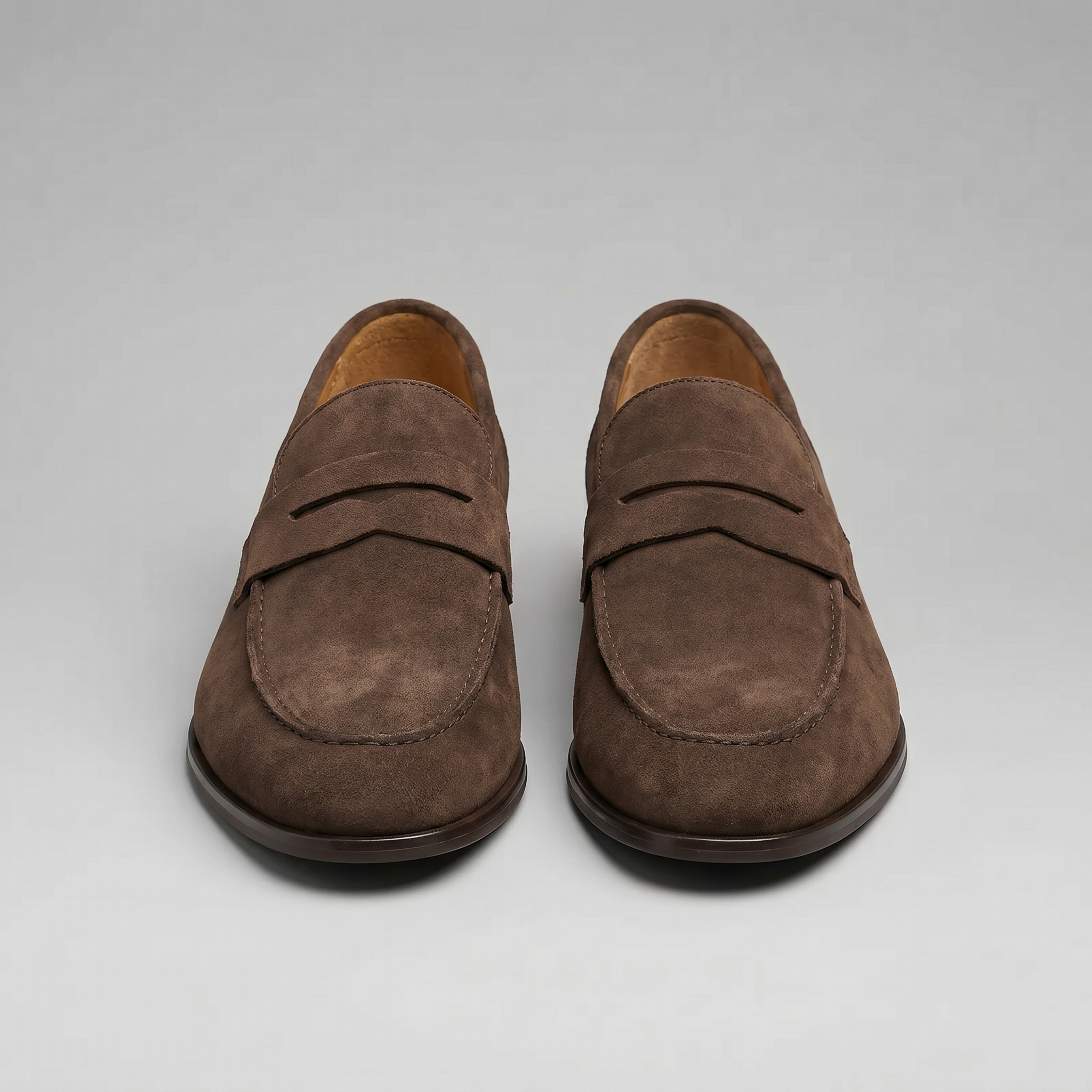 Jesse | Suède penny loafers voor heren - view 10