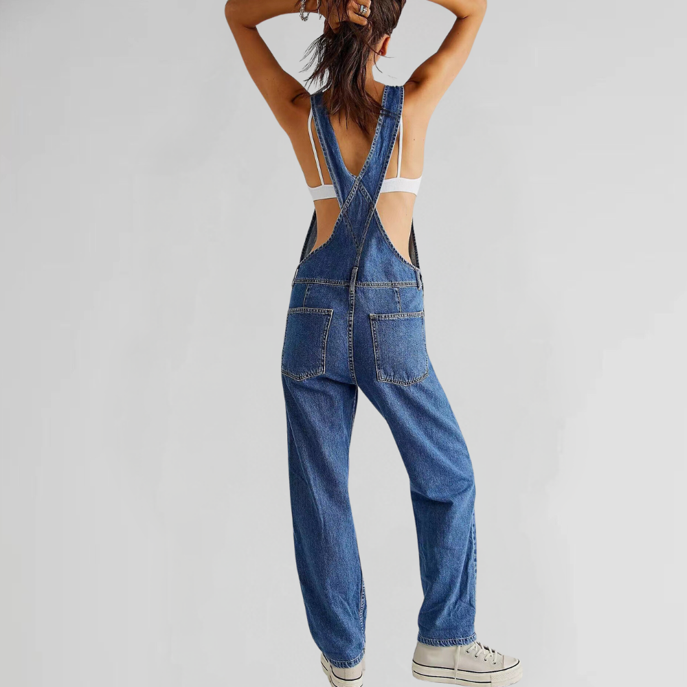 Jessica | Denim tuinbroek voor dames - view 5