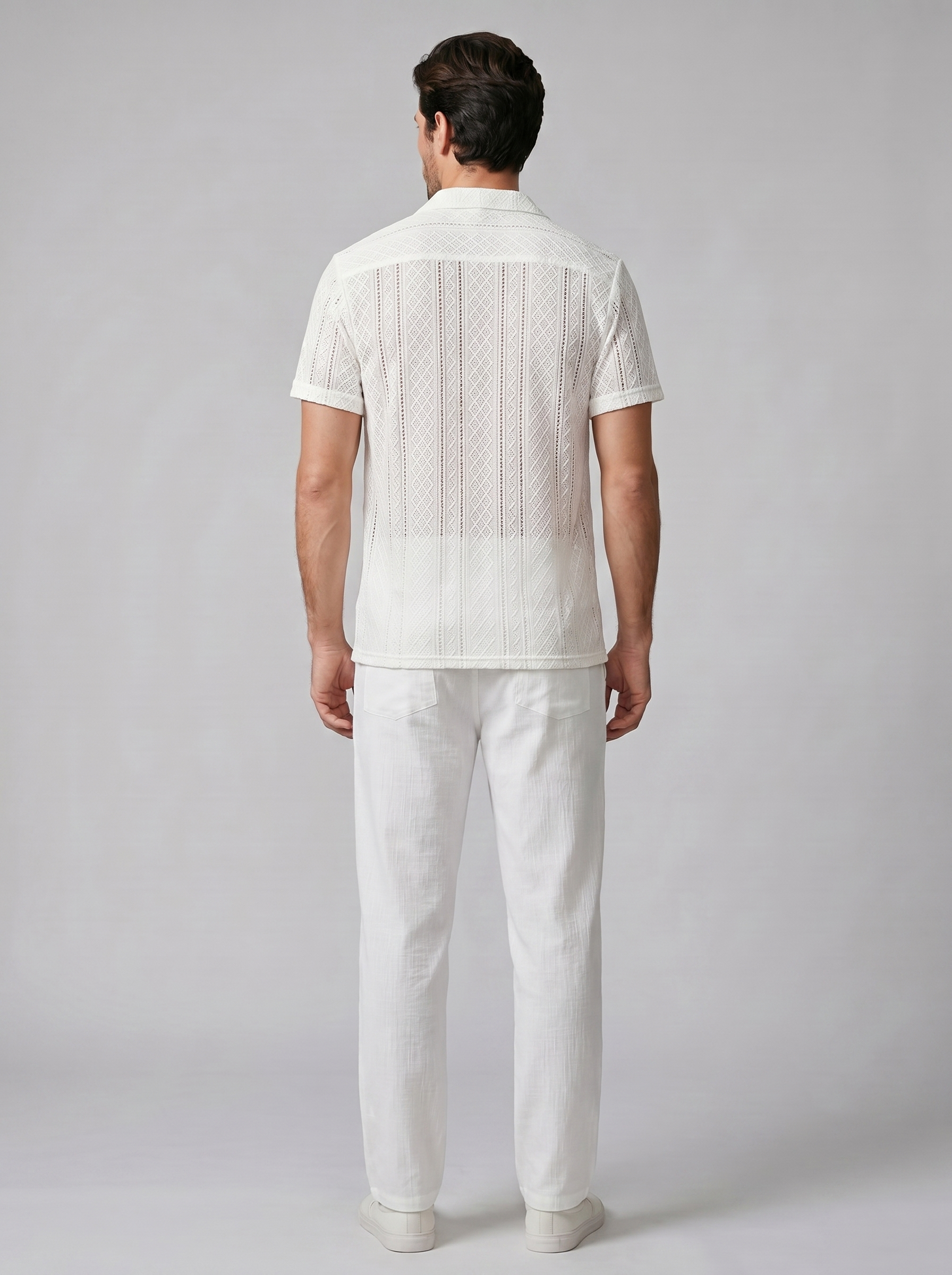 Job | Gebreide zomerset voor heren - view 28
