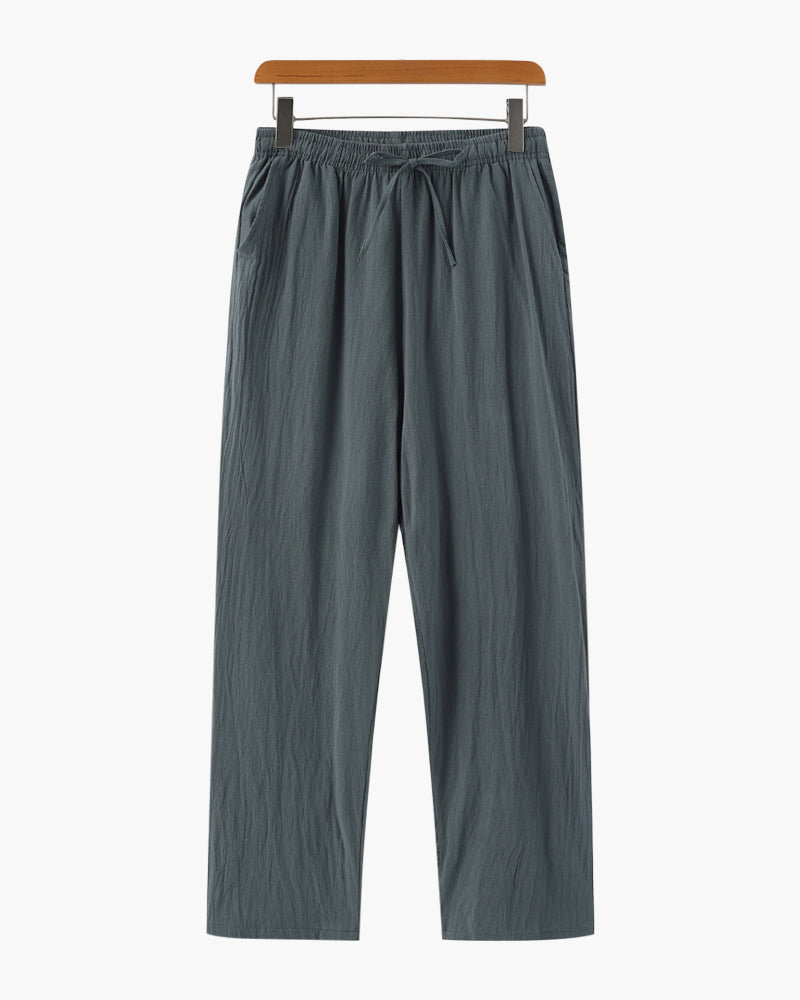Johannes | Oversized zomerbroek voor heren - Groen