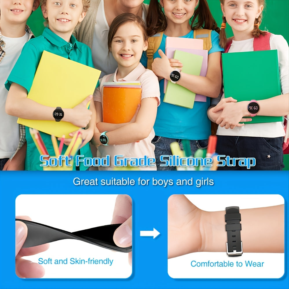 Jonas | Digitaal LED kinderhorloge met stappenteller - foto 12