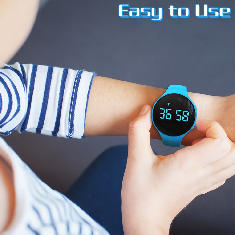 Jonas | Digitaal LED kinderhorloge met stappenteller - foto 6