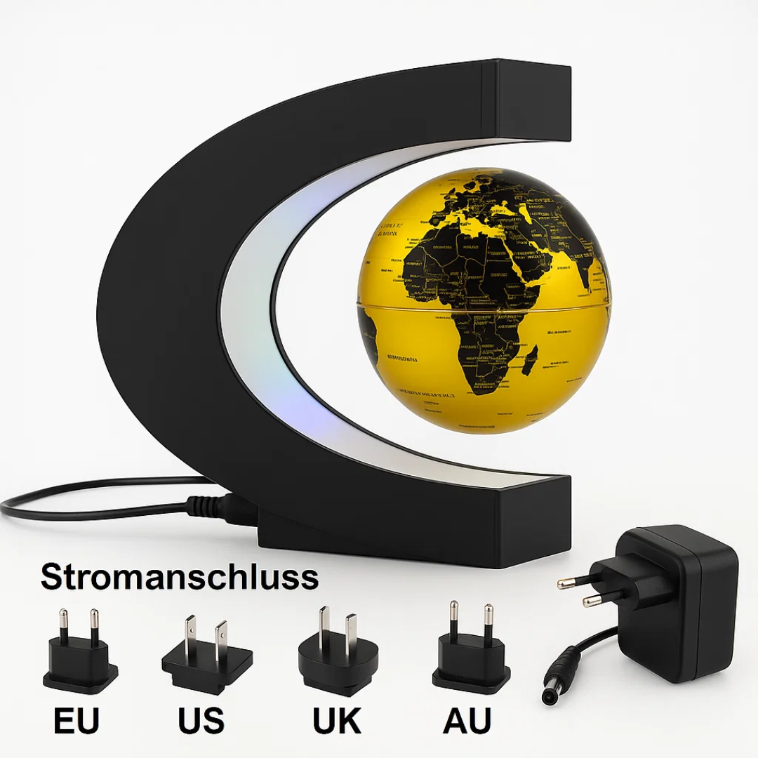 Jorn | Zwevende wereldbol lamp met LED - foto 13