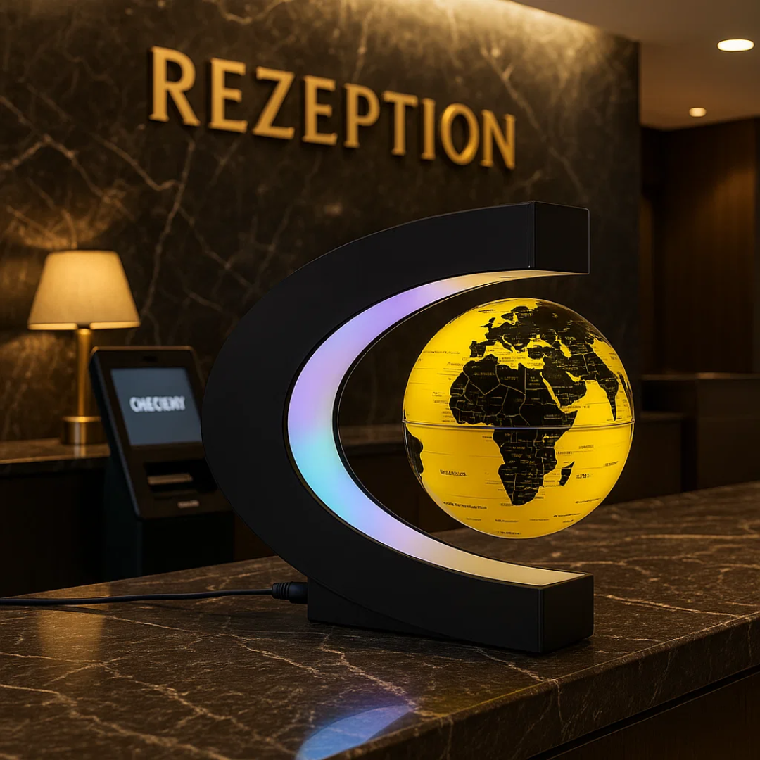 Jorn | Zwevende wereldbol lamp met LED - foto 23