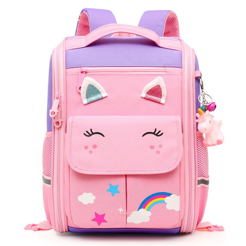 Jort | Trolley schooltas voor kinderen met dierenmotief - view 8