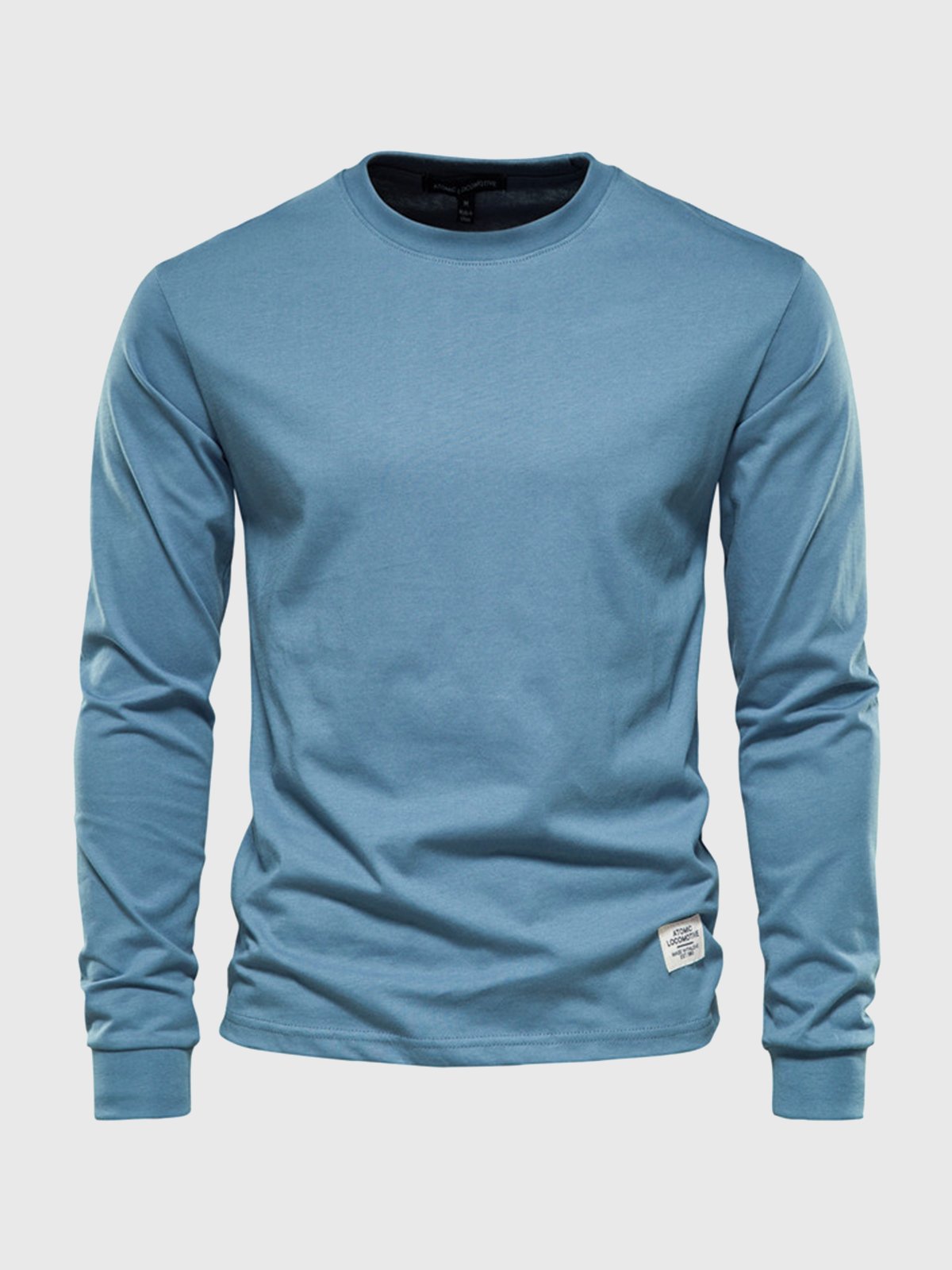 Navando | Pull en maille à col rond en mélange de coton