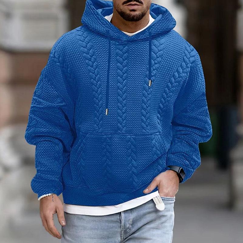 Navando | Bedruckter Hoodie mit Kängurutasche