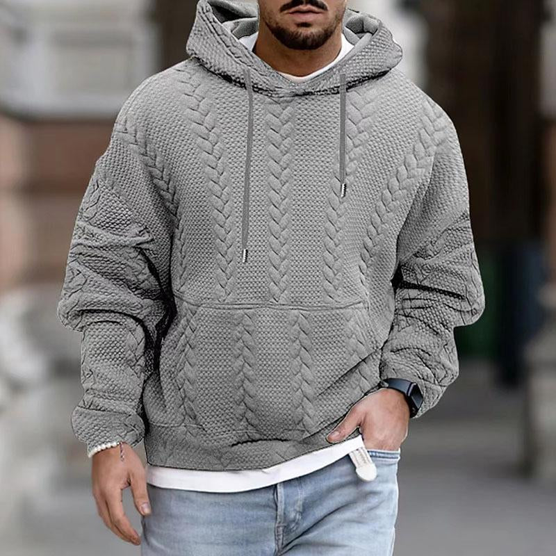 Navando | Bedruckter Hoodie mit Kängurutasche