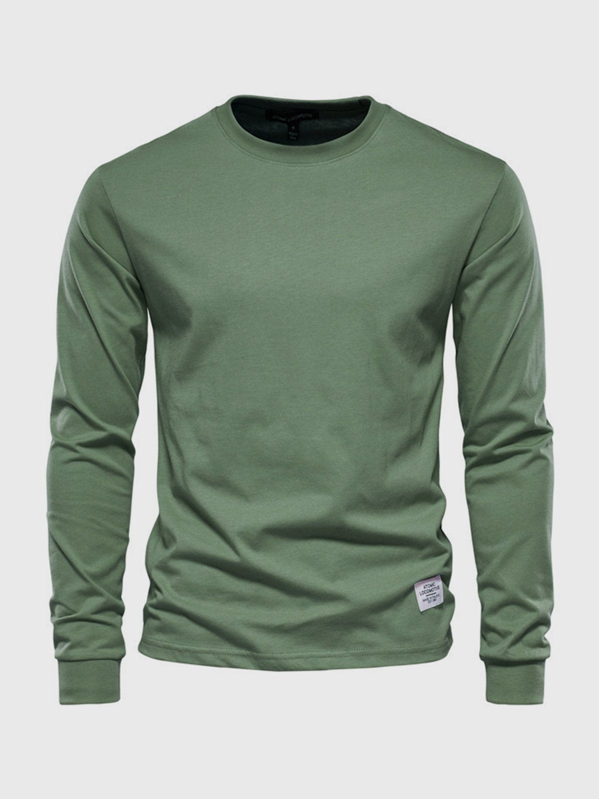 Navando | Baumwollmischung Rundhals Strickpullover