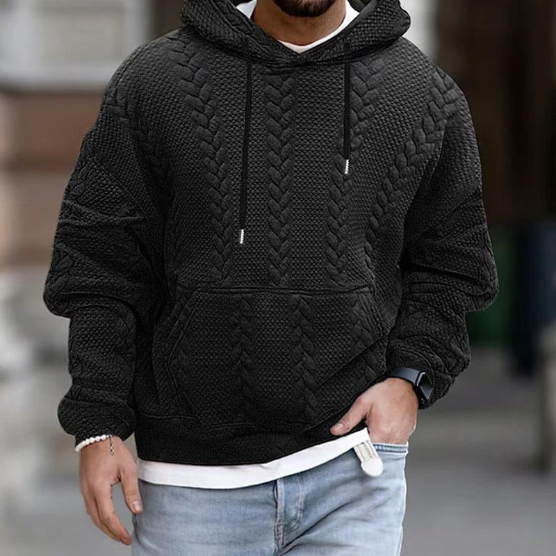 Navando | Bedruckter Hoodie mit Kängurutasche