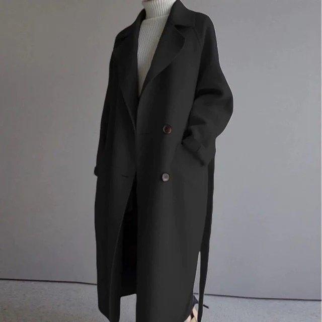 Marlene - Damen Kaschmir Trenchcoat Mantel