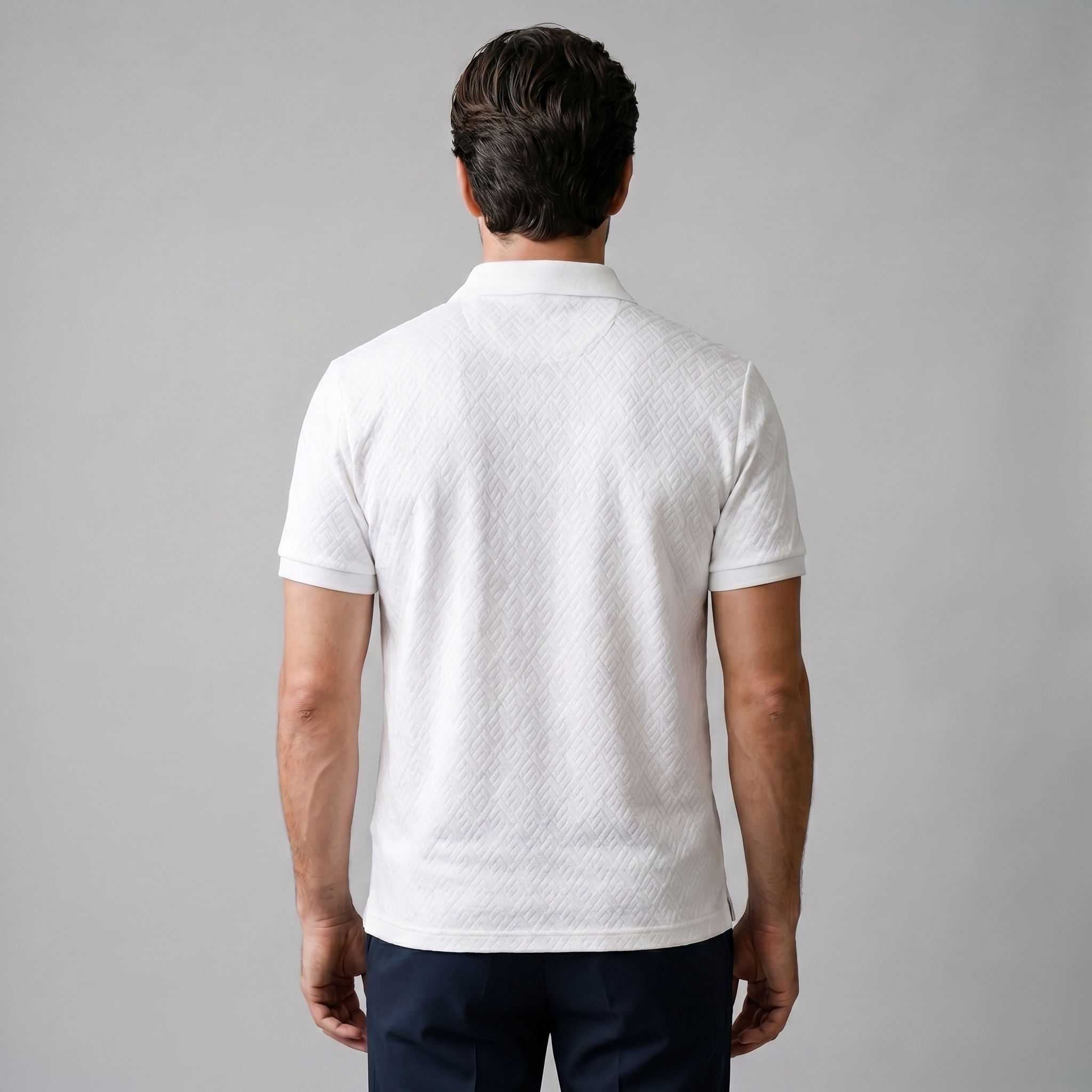 Julian | Getailleerde polo voor heren - view 3