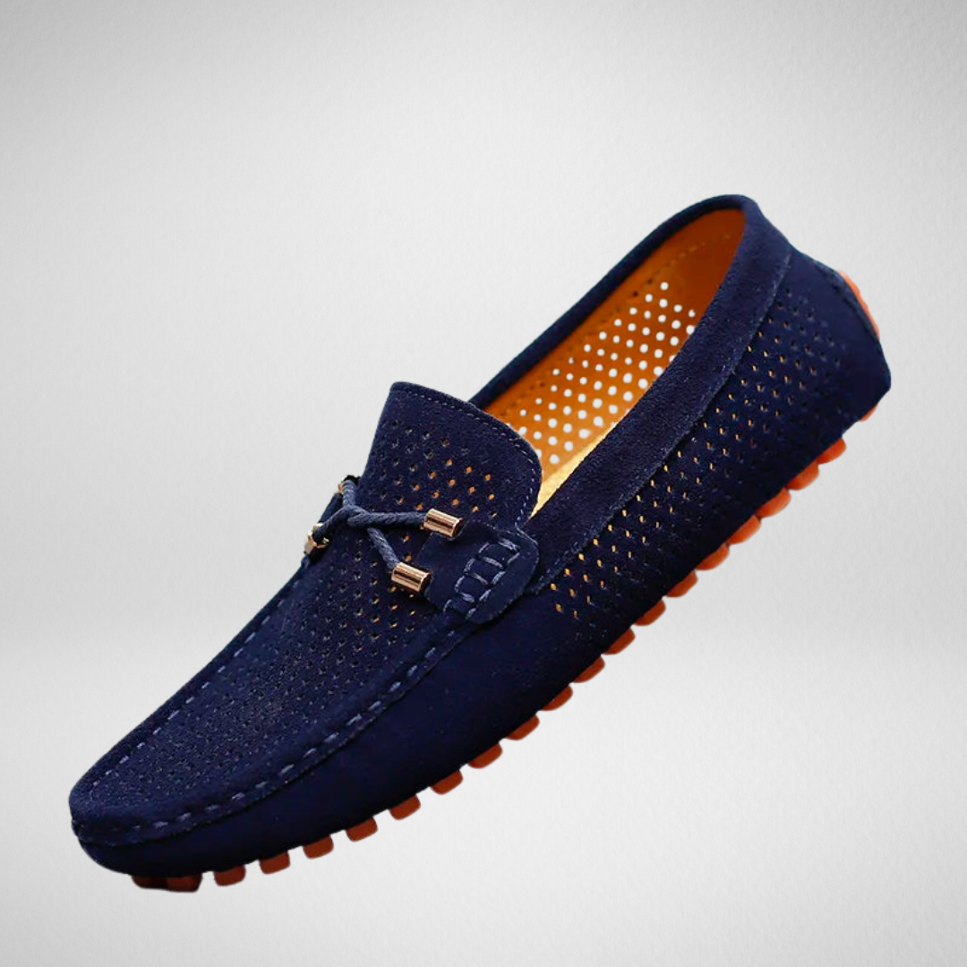 Karel | Suède loafers voor heren - view 5