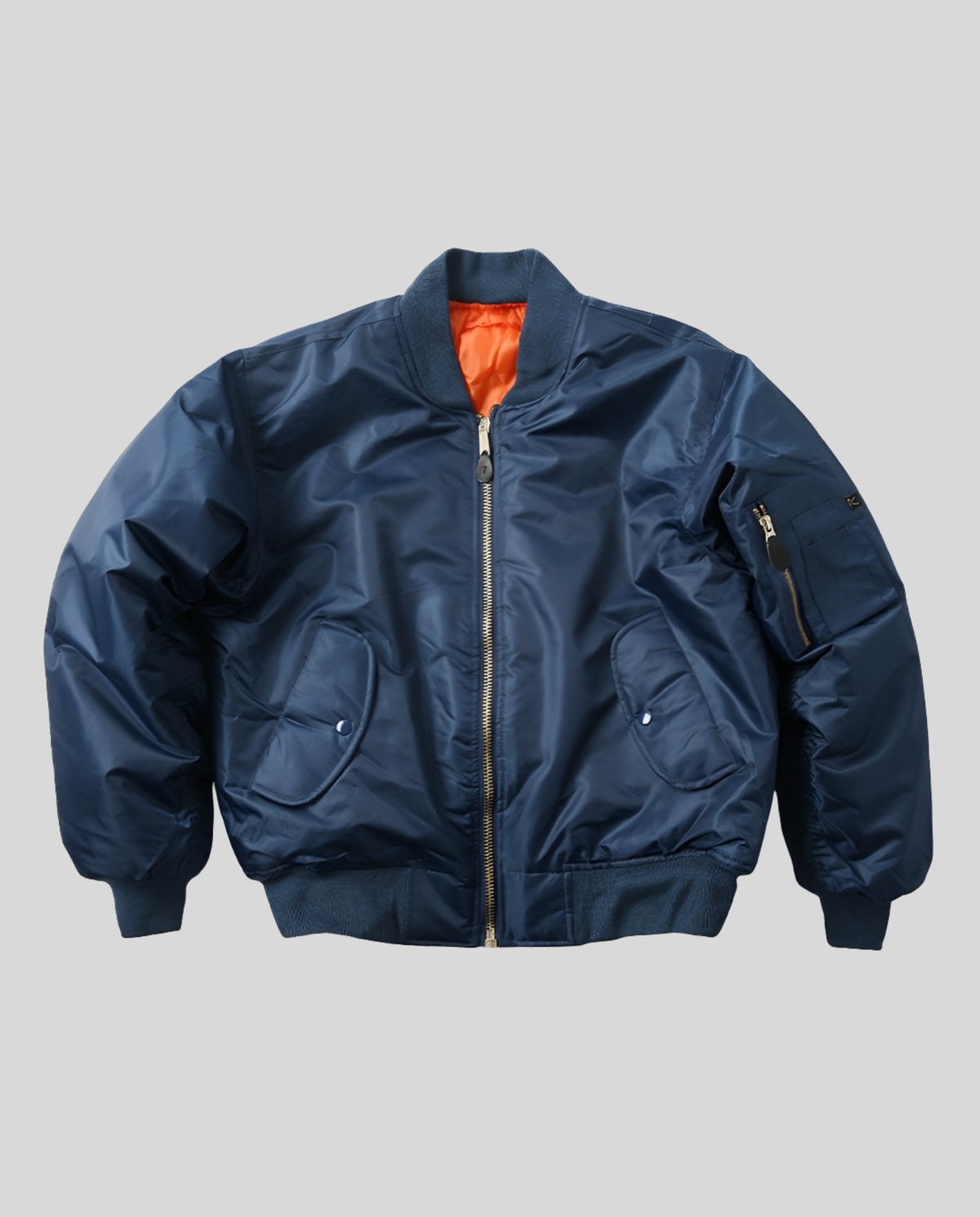 Kim | Klassiek gevoerd bomberjack voor dames - Blauw