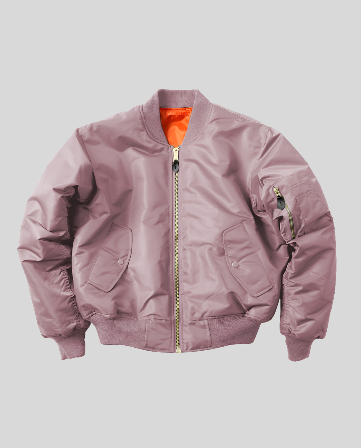 Kim | Klassiek gevoerd bomberjack voor dames - Roze