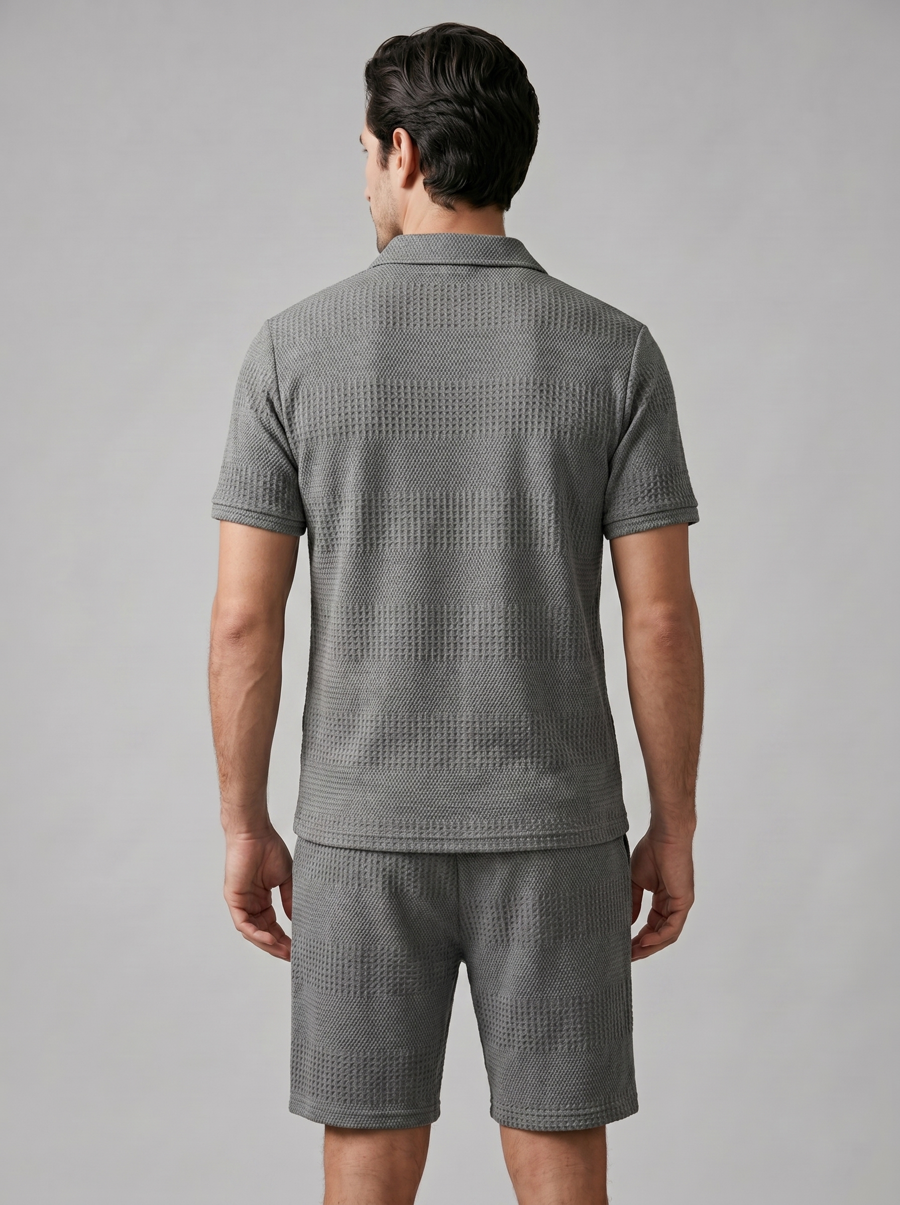 Koen | Poloshirt en shorts set voor heren - view 13