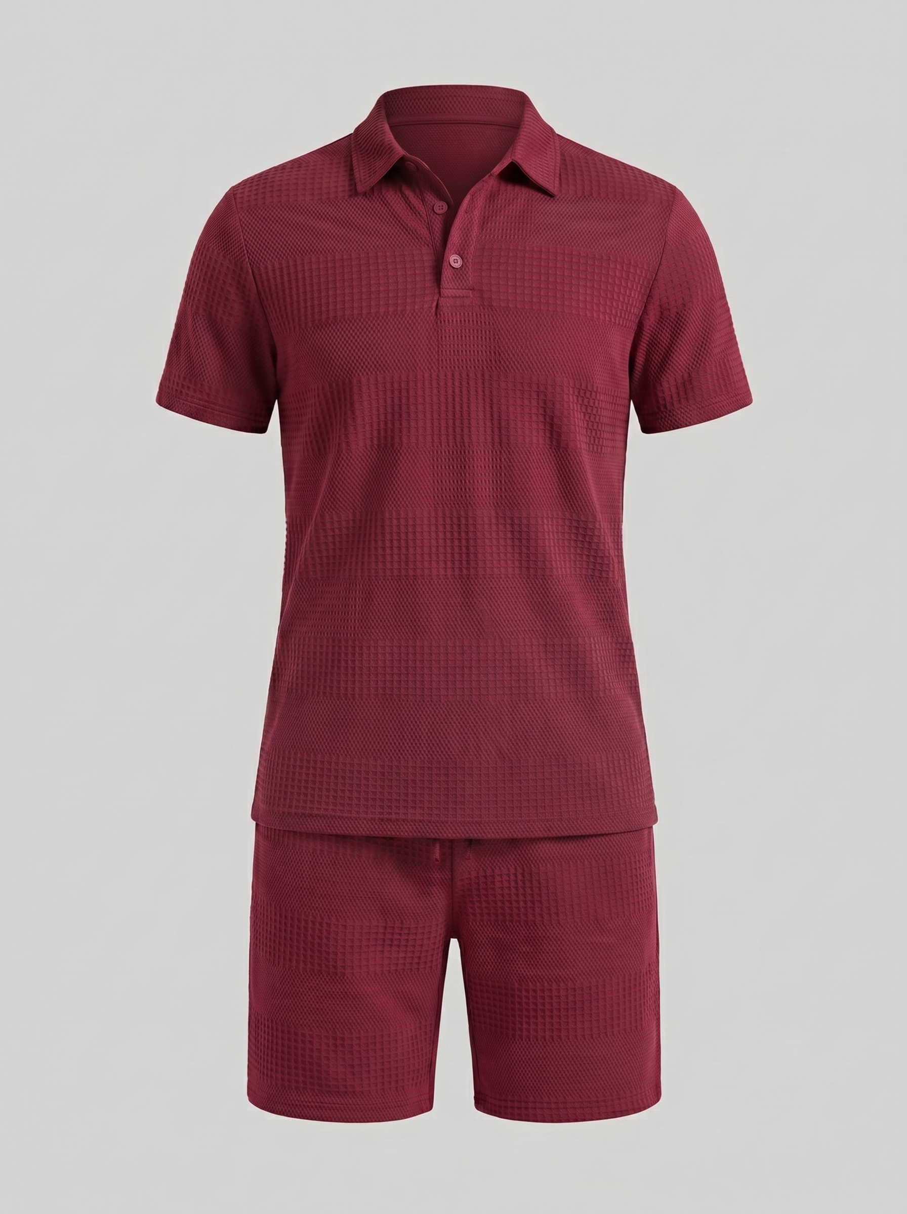 Koen | Poloshirt en shorts set voor heren - view 15