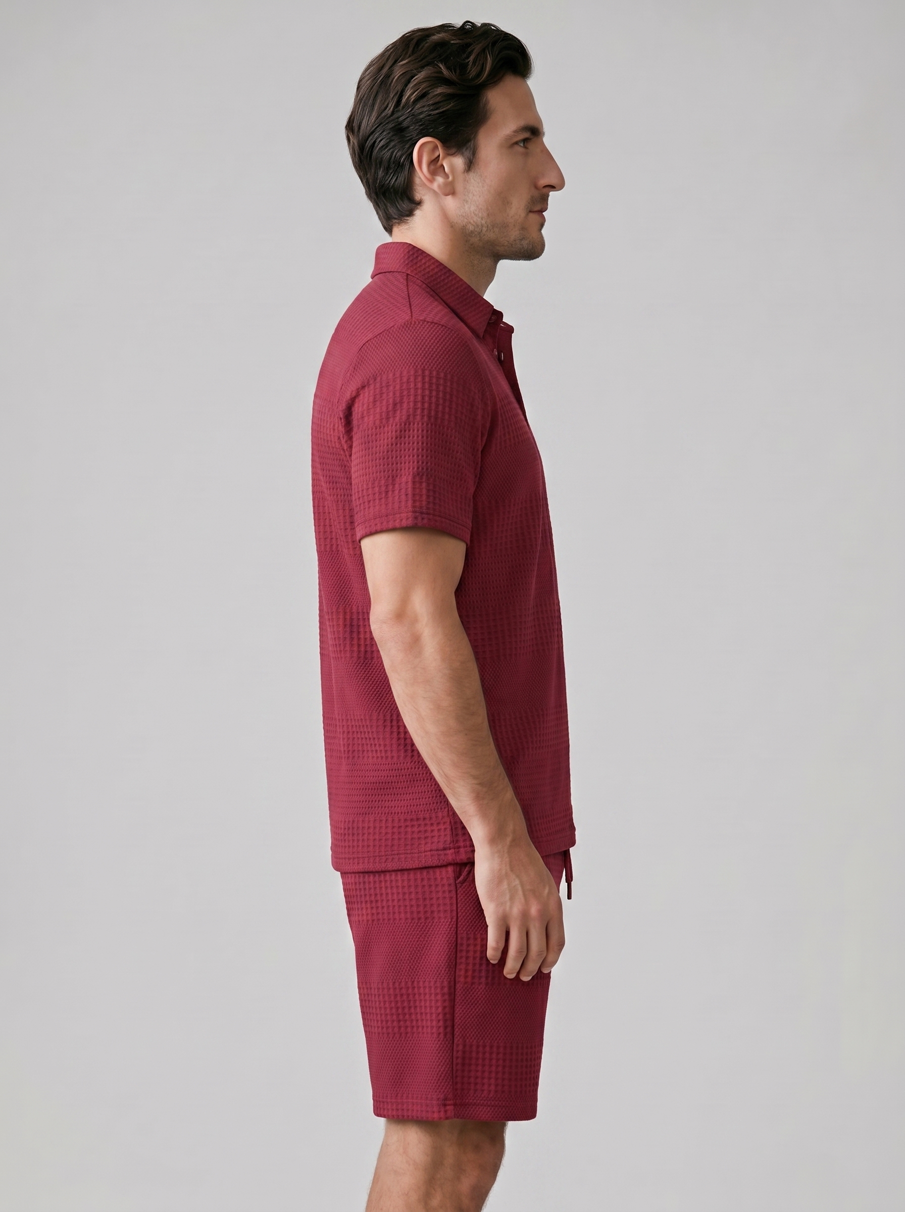 Koen | Poloshirt en shorts set voor heren - view 16