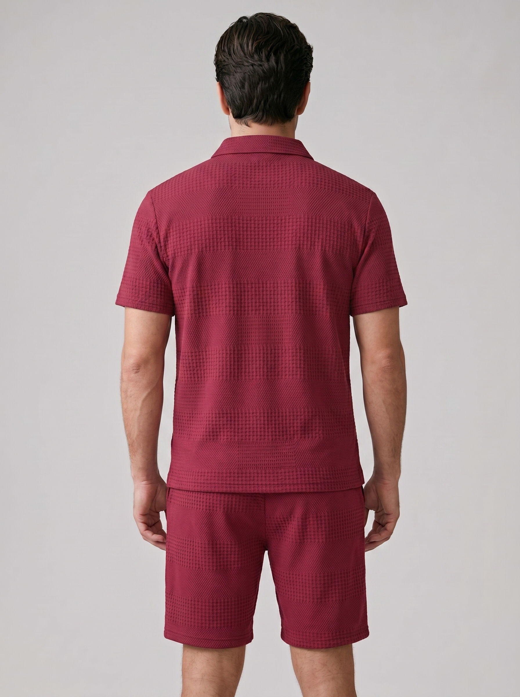 Koen | Poloshirt en shorts set voor heren - view 17