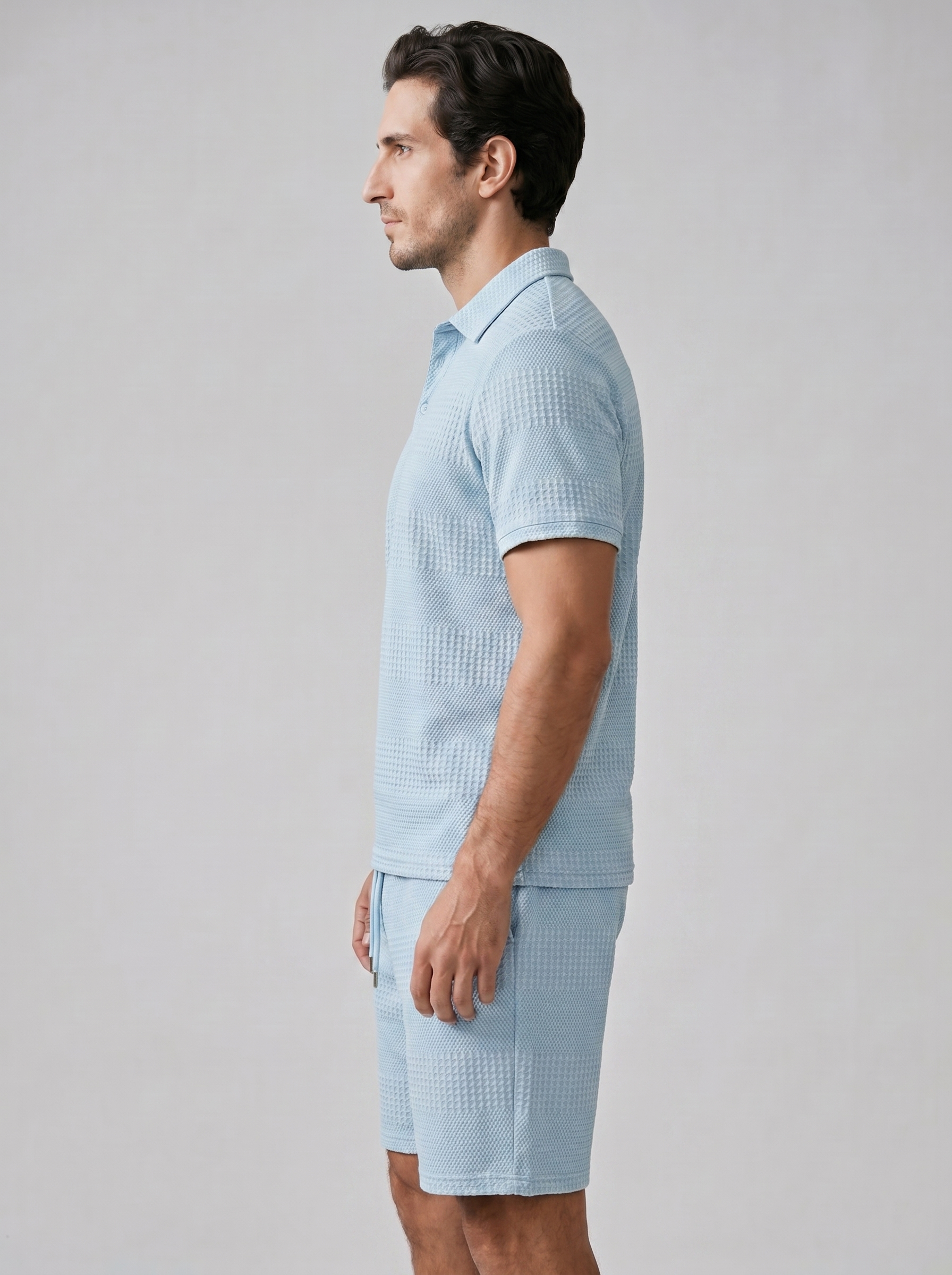 Koen | Poloshirt en shorts set voor heren - view 20