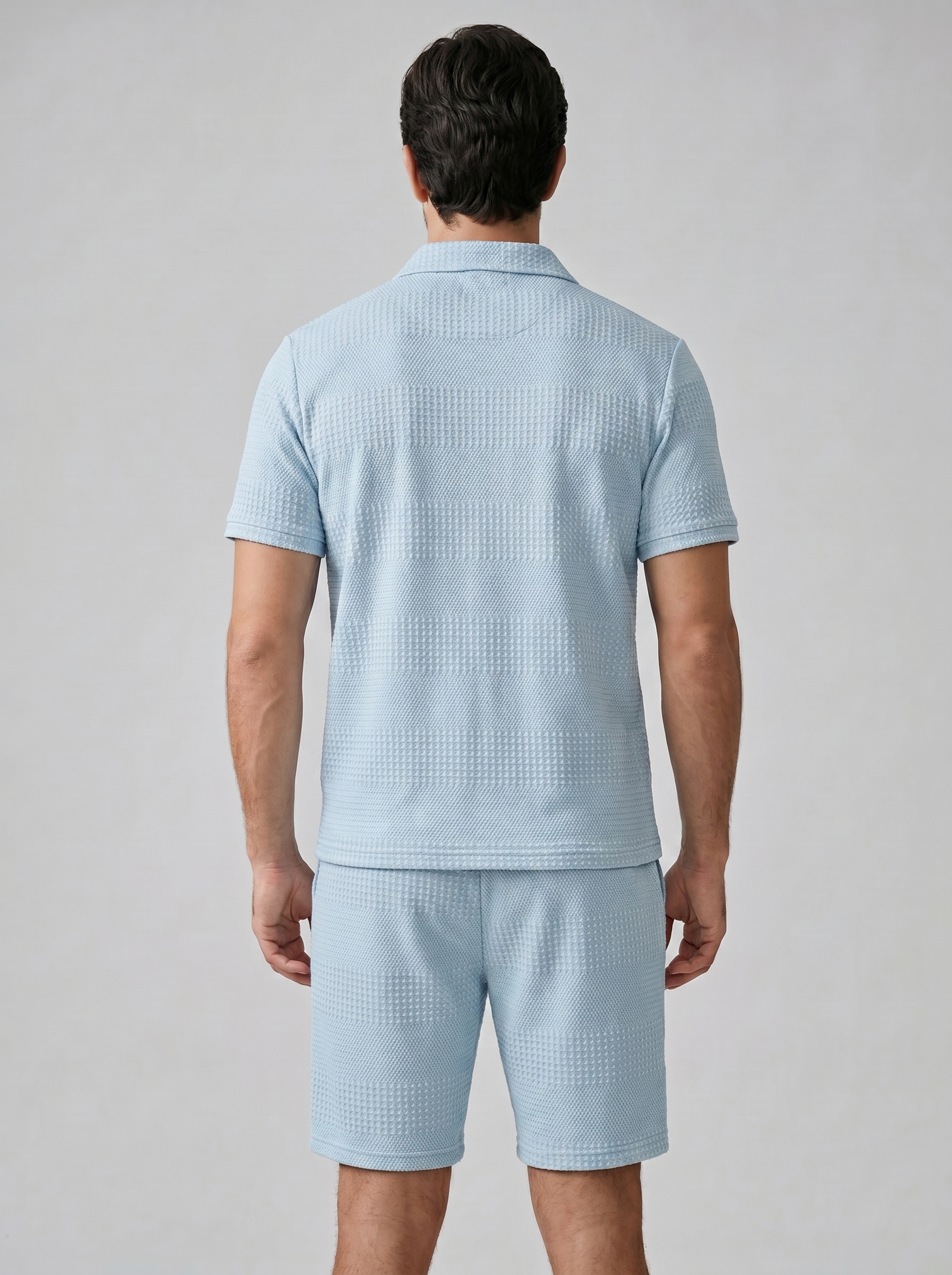 Koen | Poloshirt en shorts set voor heren - view 21