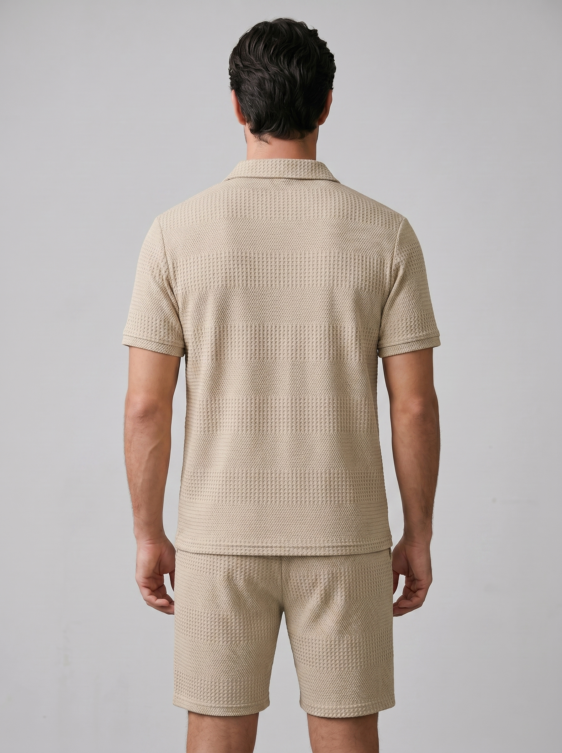 Koen | Poloshirt en shorts set voor heren - view 25