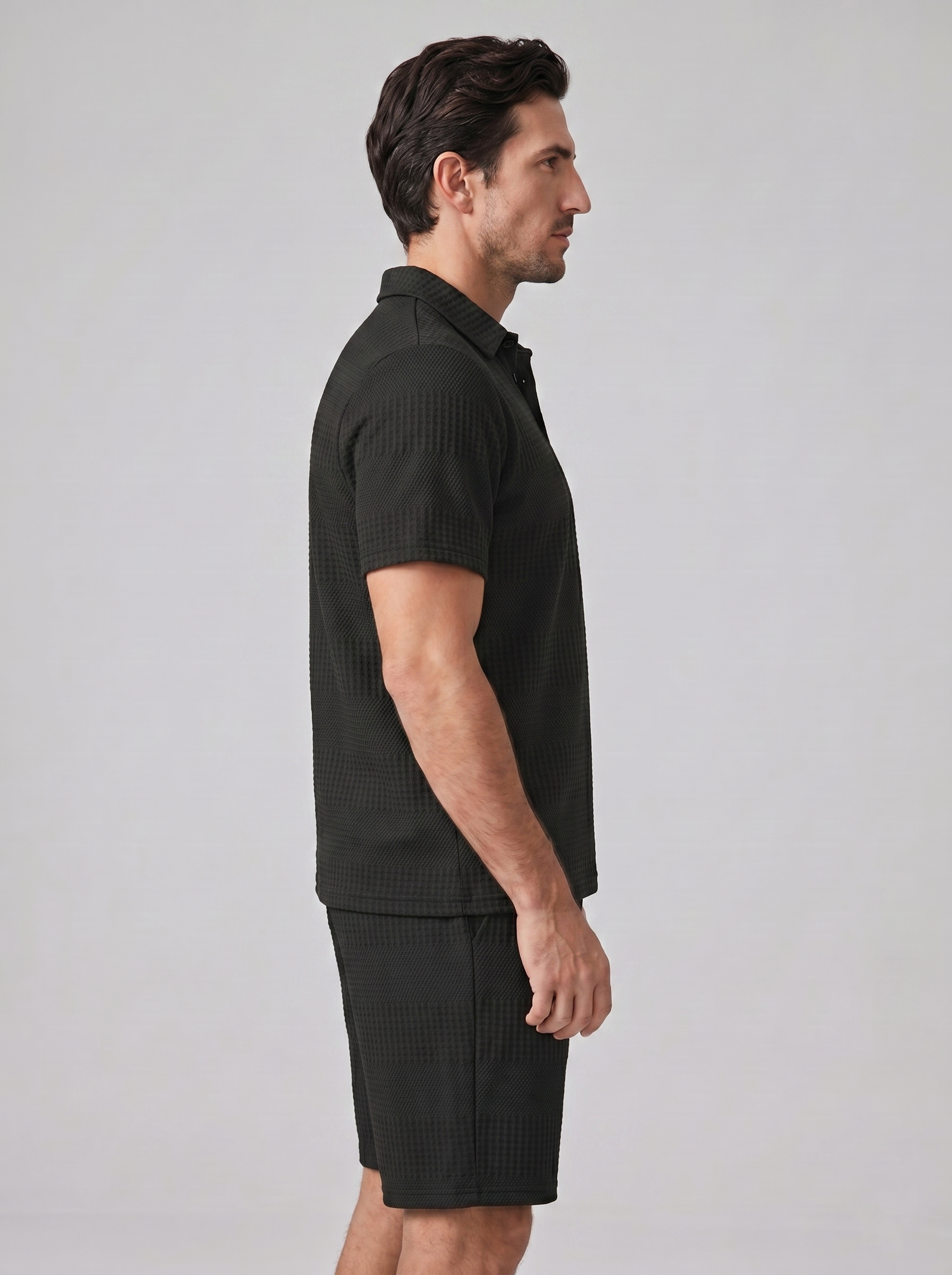 Koen | Poloshirt en shorts set voor heren - view 28