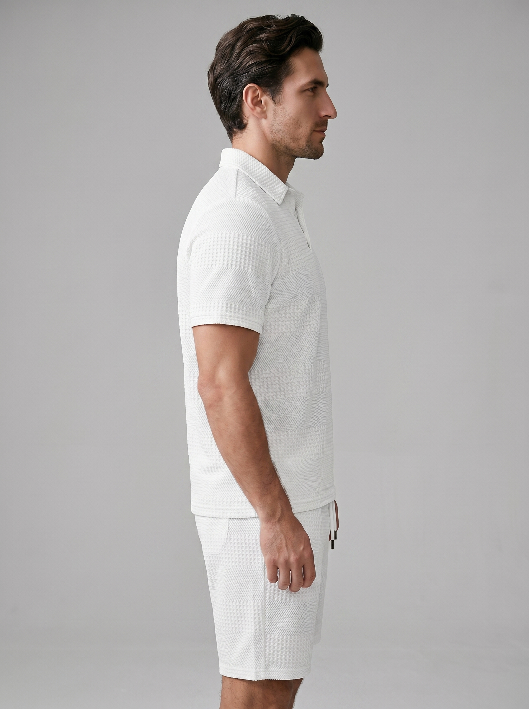Koen | Poloshirt en shorts set voor heren - view 8
