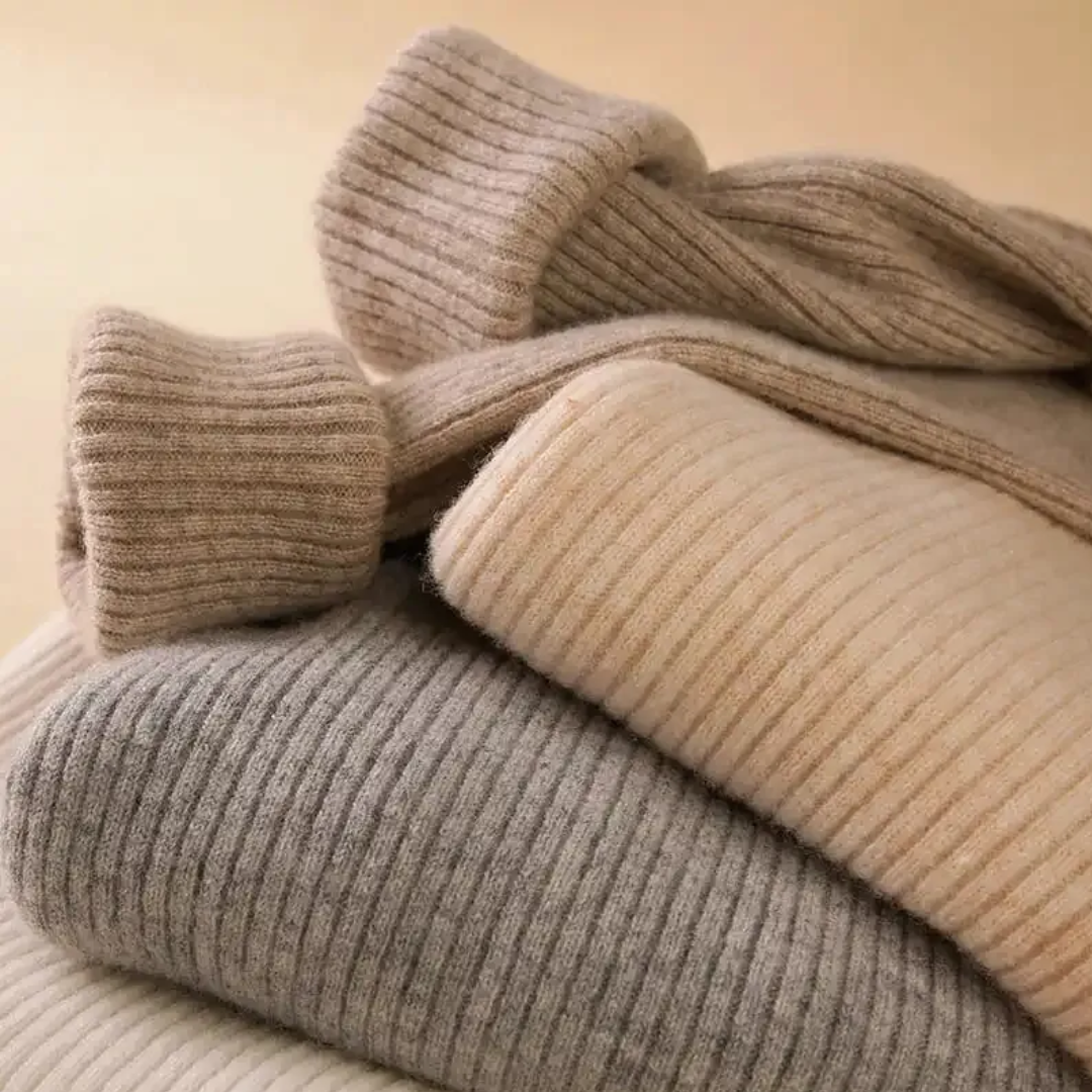 Zachte kasjmier coltrui voor dames – lichtgewicht luxe laag