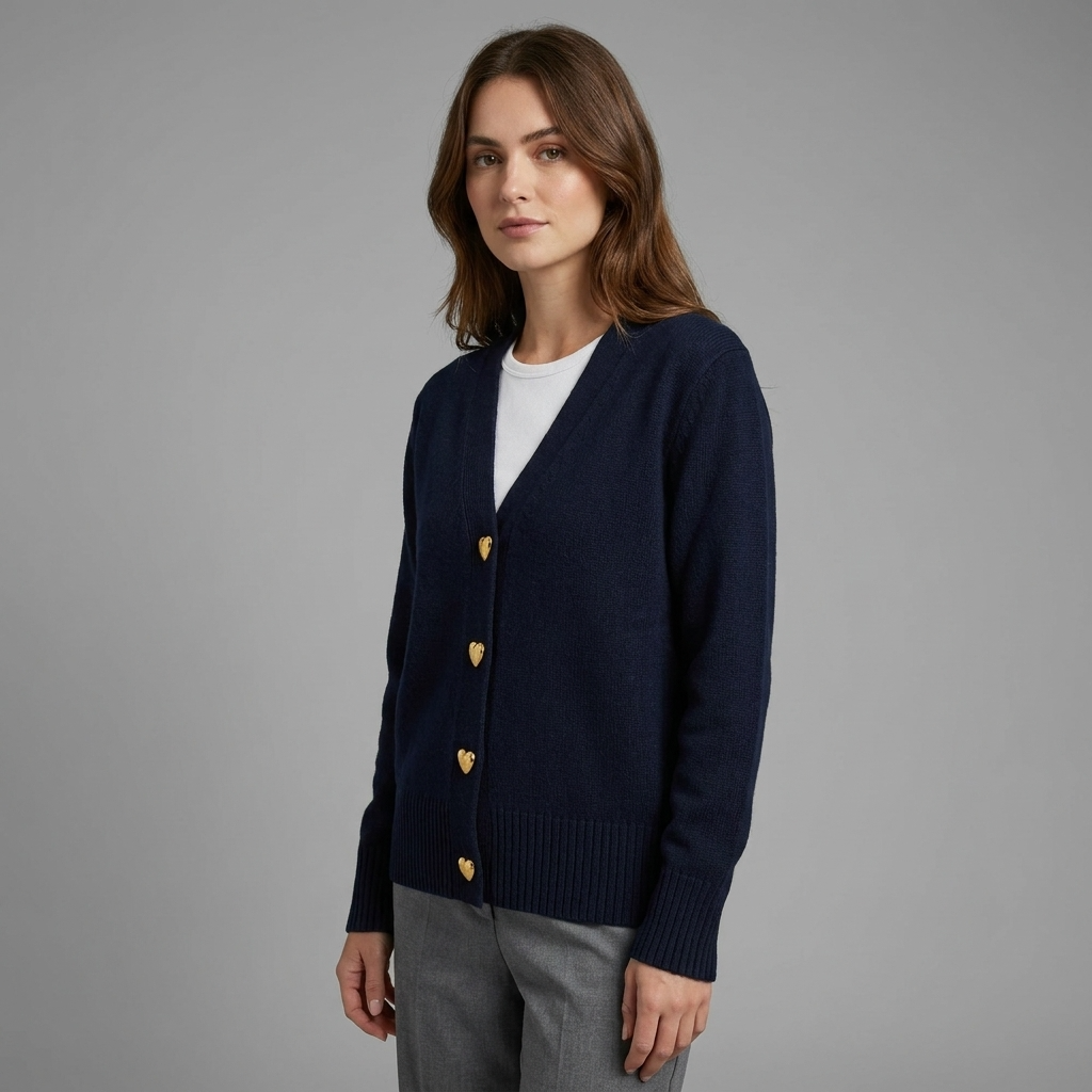 Lotte | Gebreid vest met V-hals voor dames - view 8