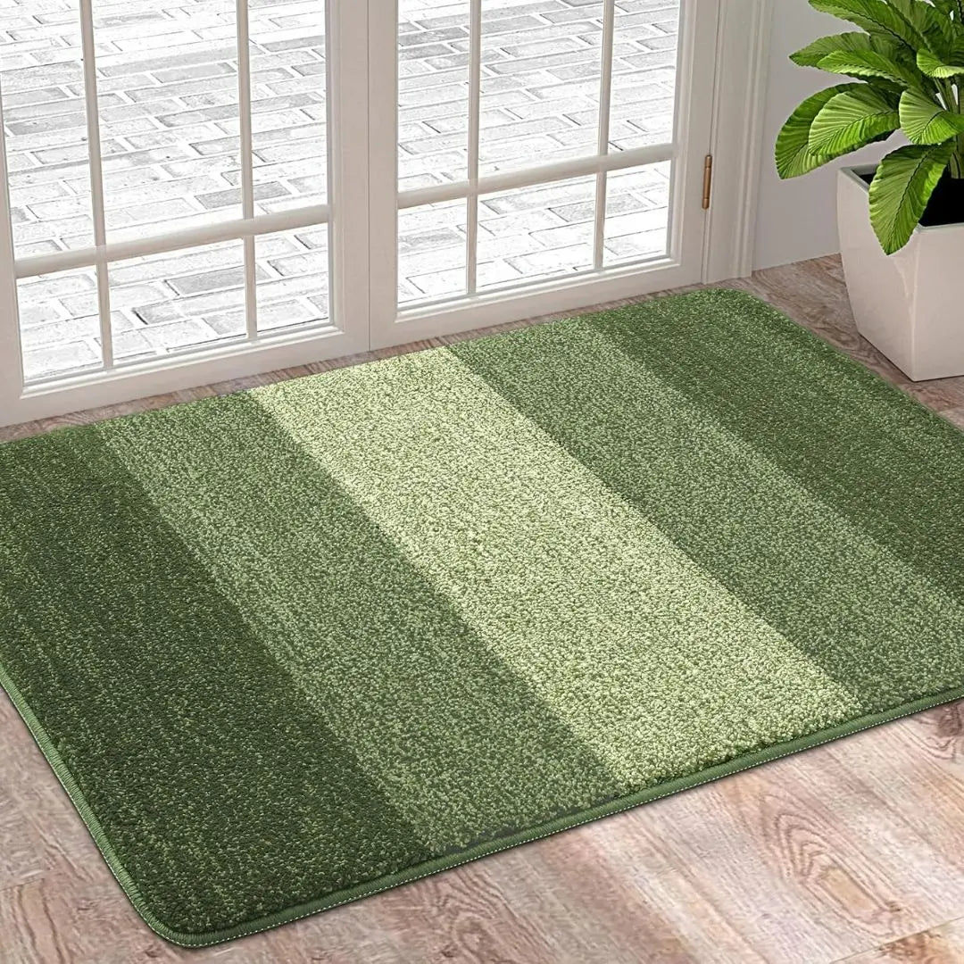 Machiel | Wasbare deurmat met antislip - Groen