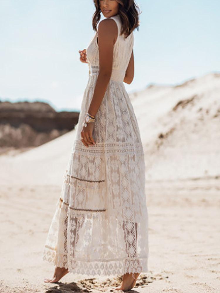 Cleopatra Kleid - Sommerliches Boho-Maxikleid