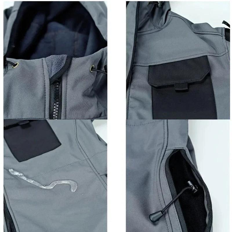 Nolan - Veste tactique imperméable pour activités outdoor