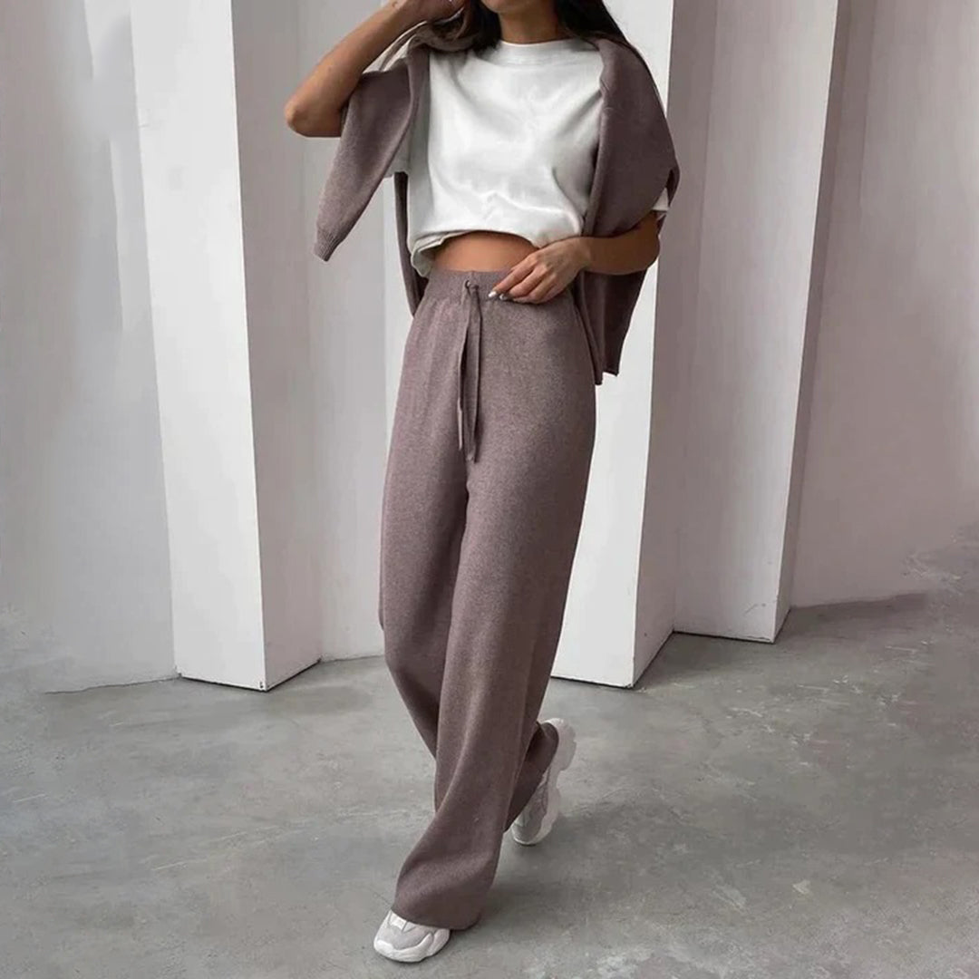 Maud | Gebreide loungeset met coltrui - foto 3