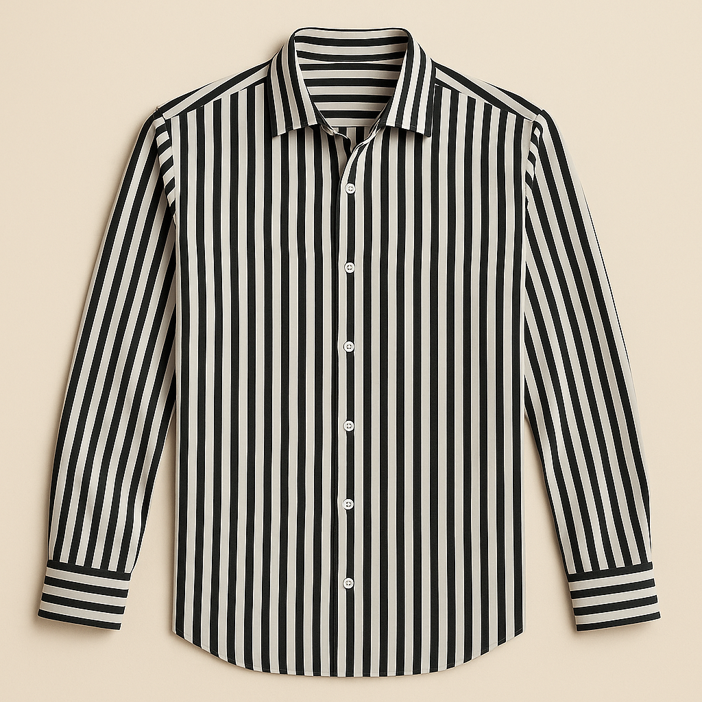 Max | Gestreept overhemd voor heren, slim fit - view 6