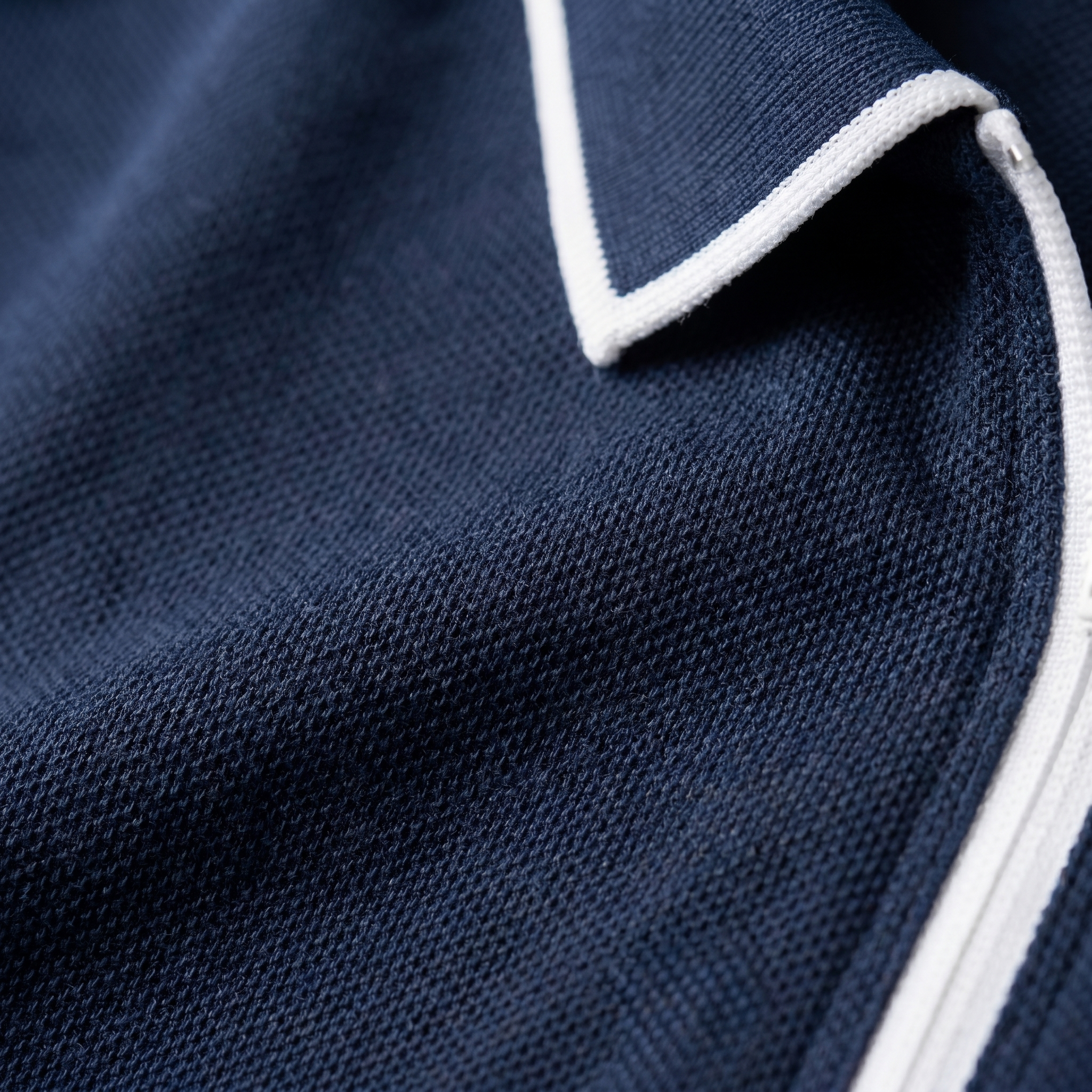 Mees | Poloshirt heren met korte mouw en rits - view 20
