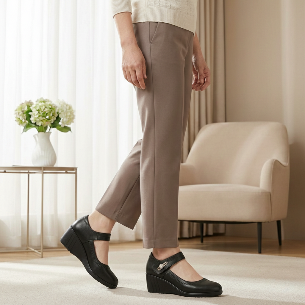 Melanie | Comfortabele damesschoenen met sleehak - view 5