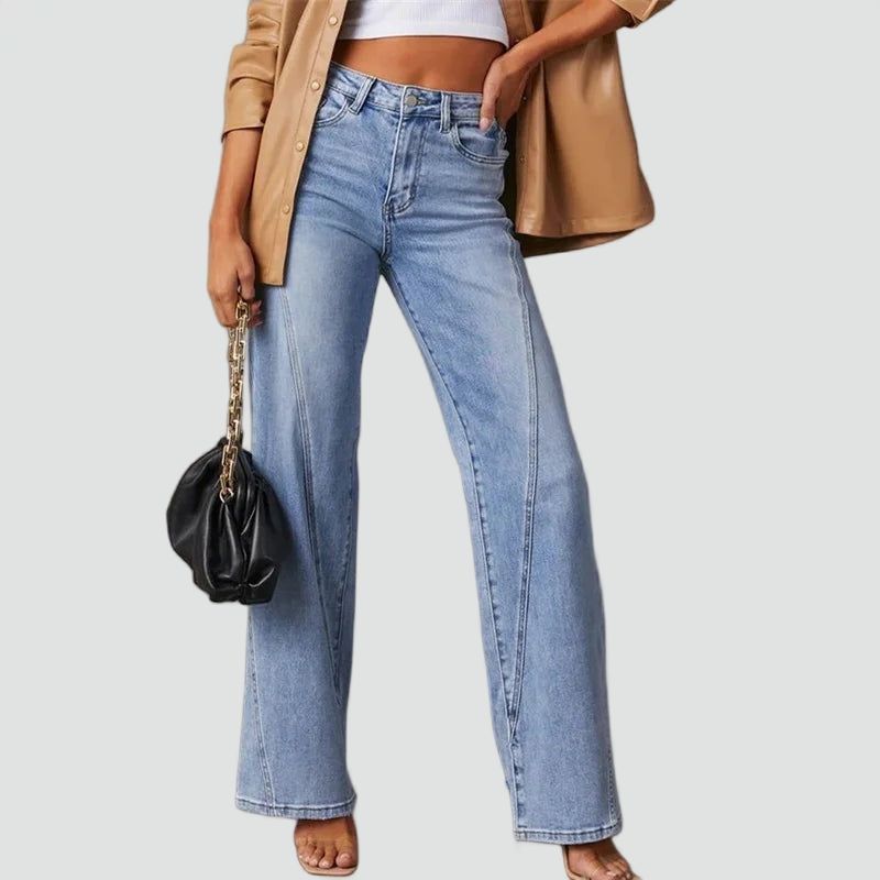 Milou | Wijde jeans voor dames met hoge taille - view 1