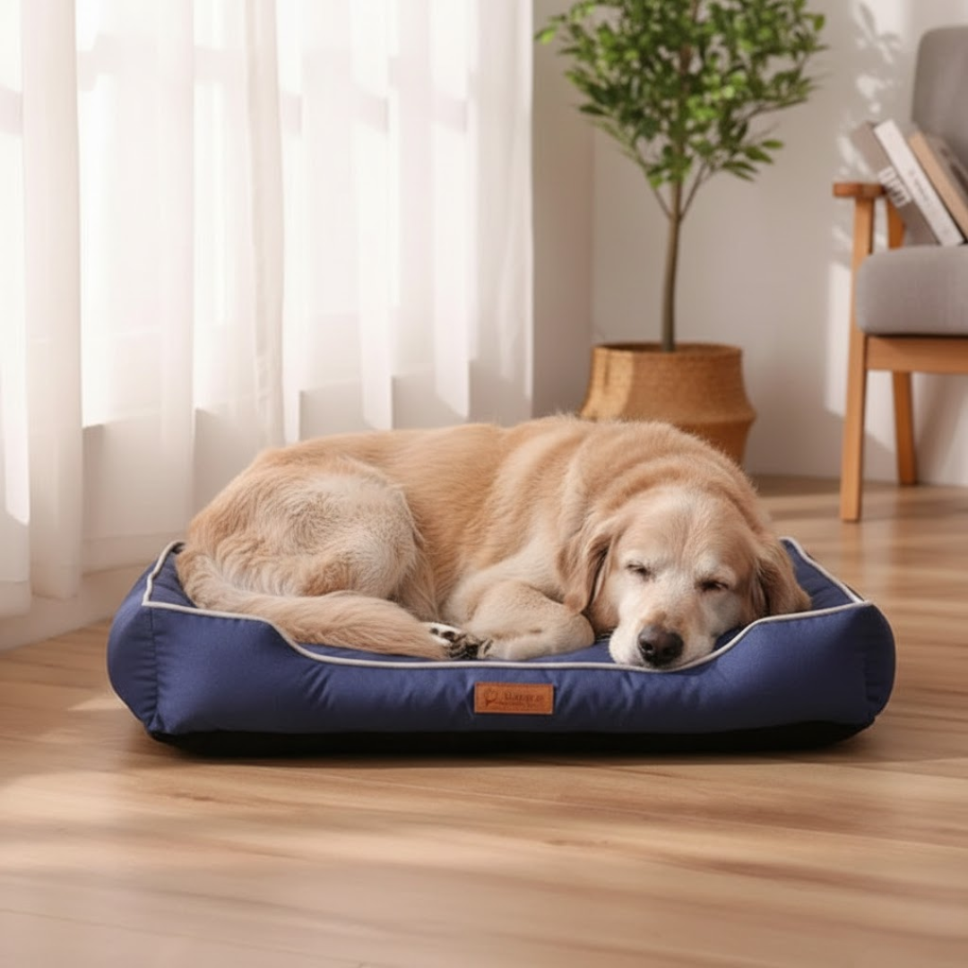 Navando | Luxe Comfortabel Hondenbed met Verhoogde Rand