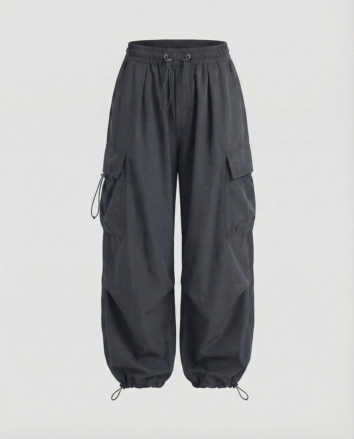 Nina | Cargo broek dames oversized - Grijs