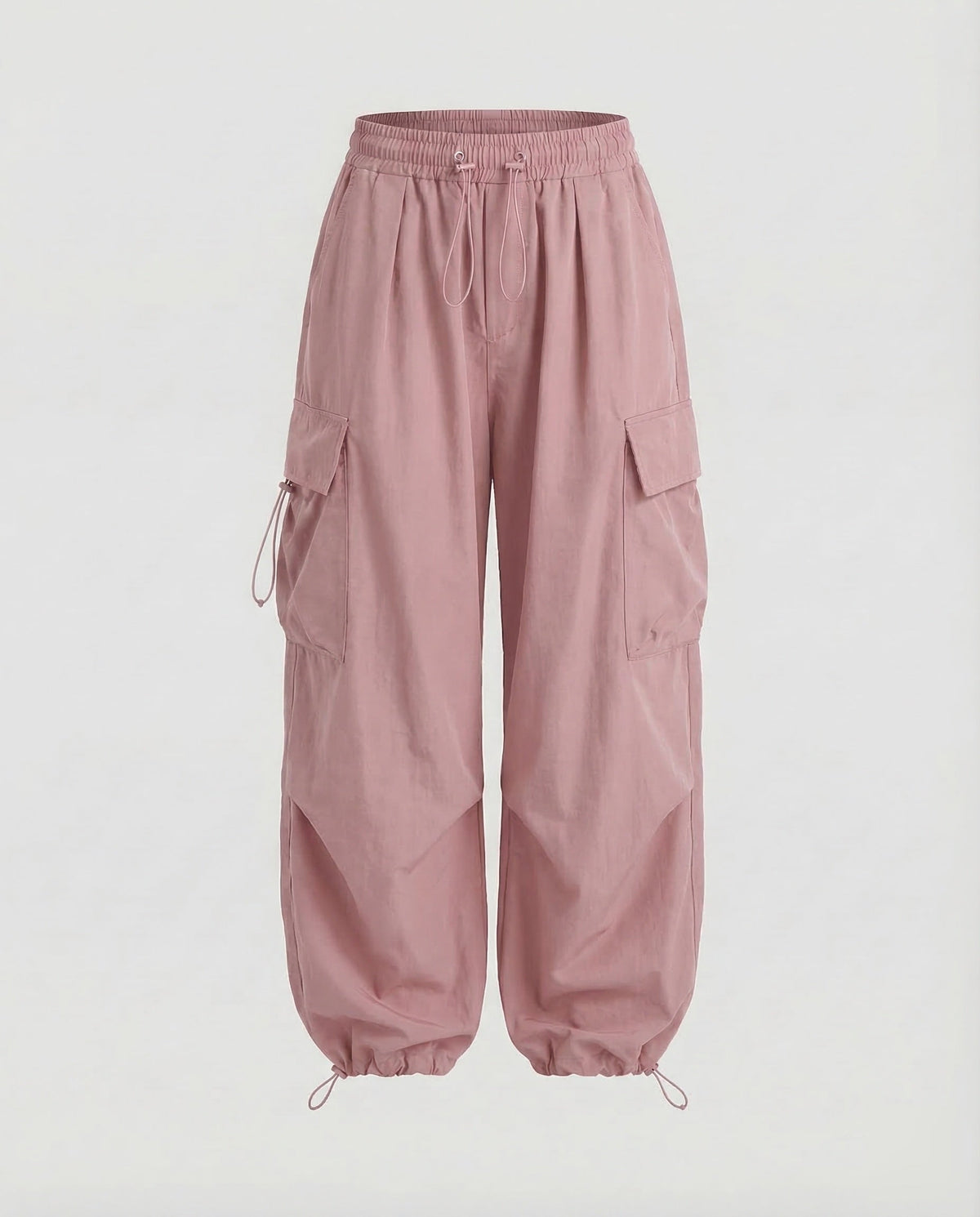Nina | Cargo broek dames oversized - Roze