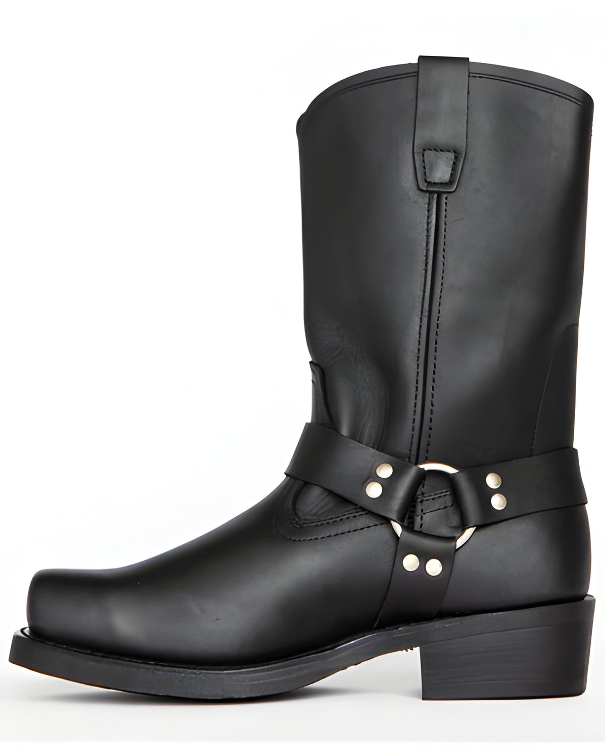 Otto | Leren harness boots voor heren - zwart