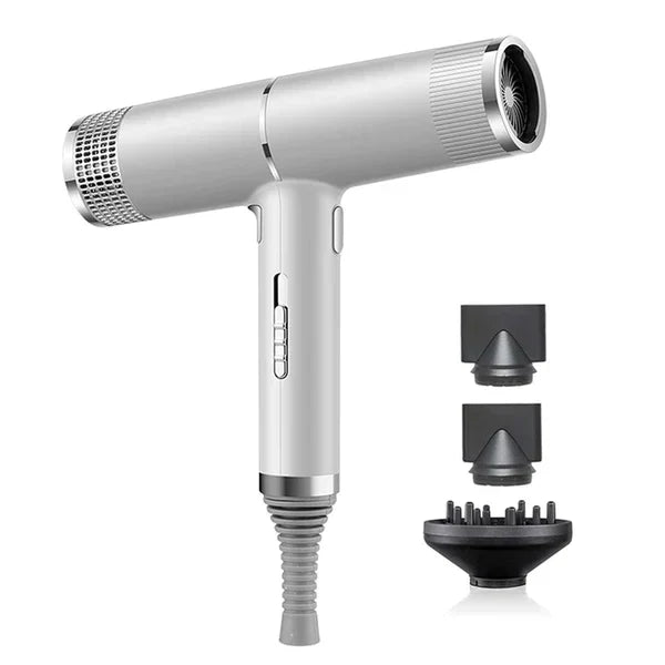 Lichtgewicht ionische föhn met magnetische nozzle – snelle styling