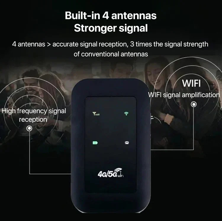 Paul | Draagbare 5G wifi router - view 5