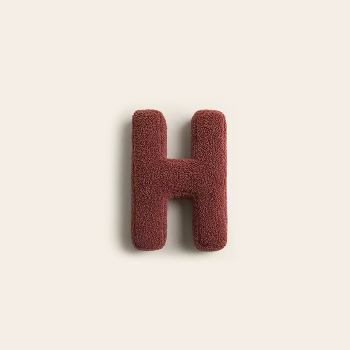 Paul | Letterkussen alfabet van katoen - H