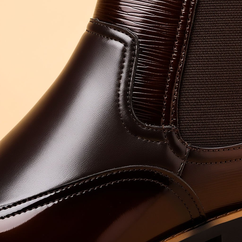 Pepijn | Leren chelsea boots voor heren - view 6