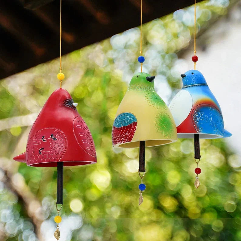 Peter | Decoratief vogelbelletje van kunsthars - foto 4