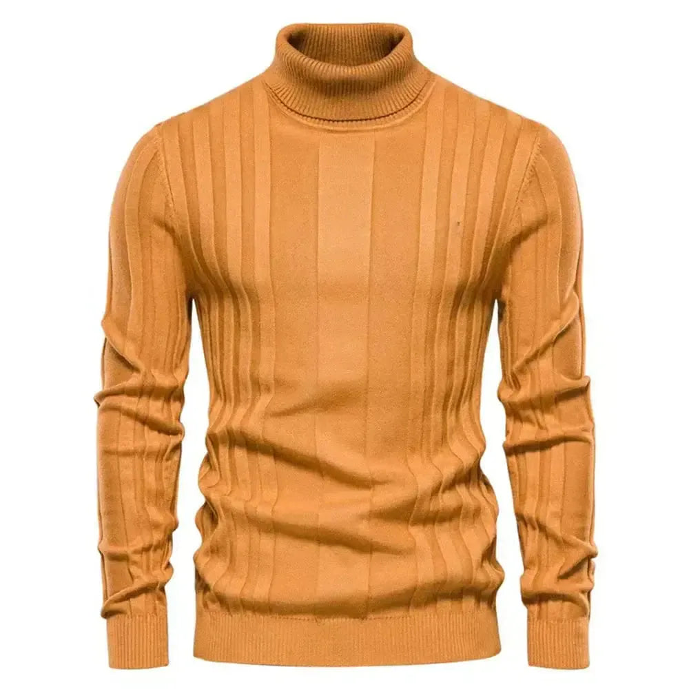 Liam – Slim-Fit Coltrui met Ribpatroon voor Heren