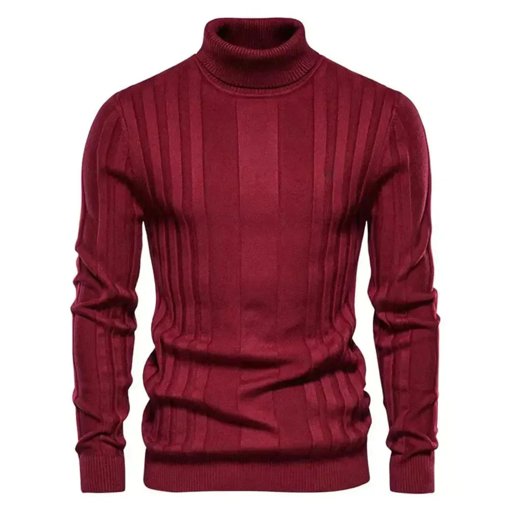 Trui_Heren_Coltrui_Mannen_Bordeaux_Burgondy