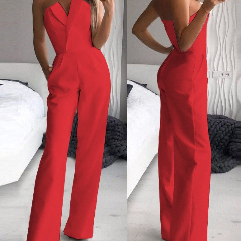 Quinty | Mouwloze jumpsuit voor dames - view 4